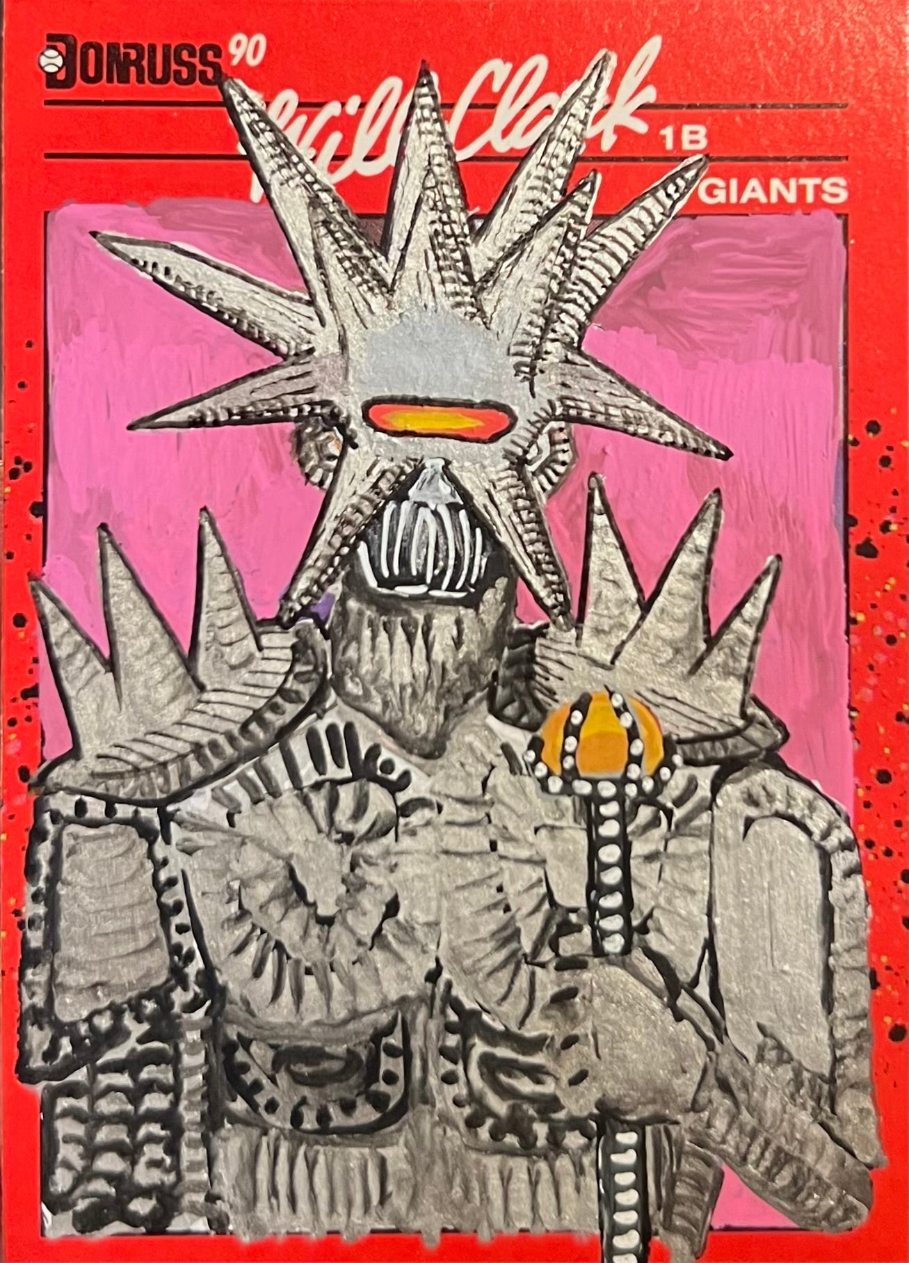 WILL CLARK KING WARRIOR ROBOT