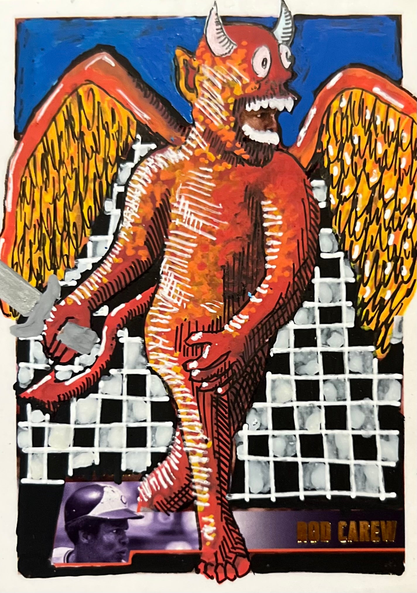 ROD CAREW LUCIFER CARD