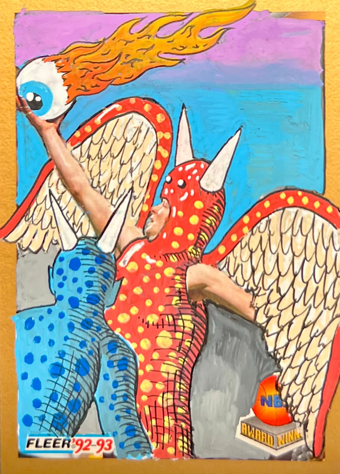 RED DEVIL BLUE DEVIL CARD