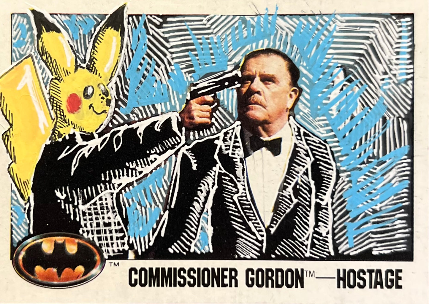 HELD HOSTAGE BY PIKACHU CARD