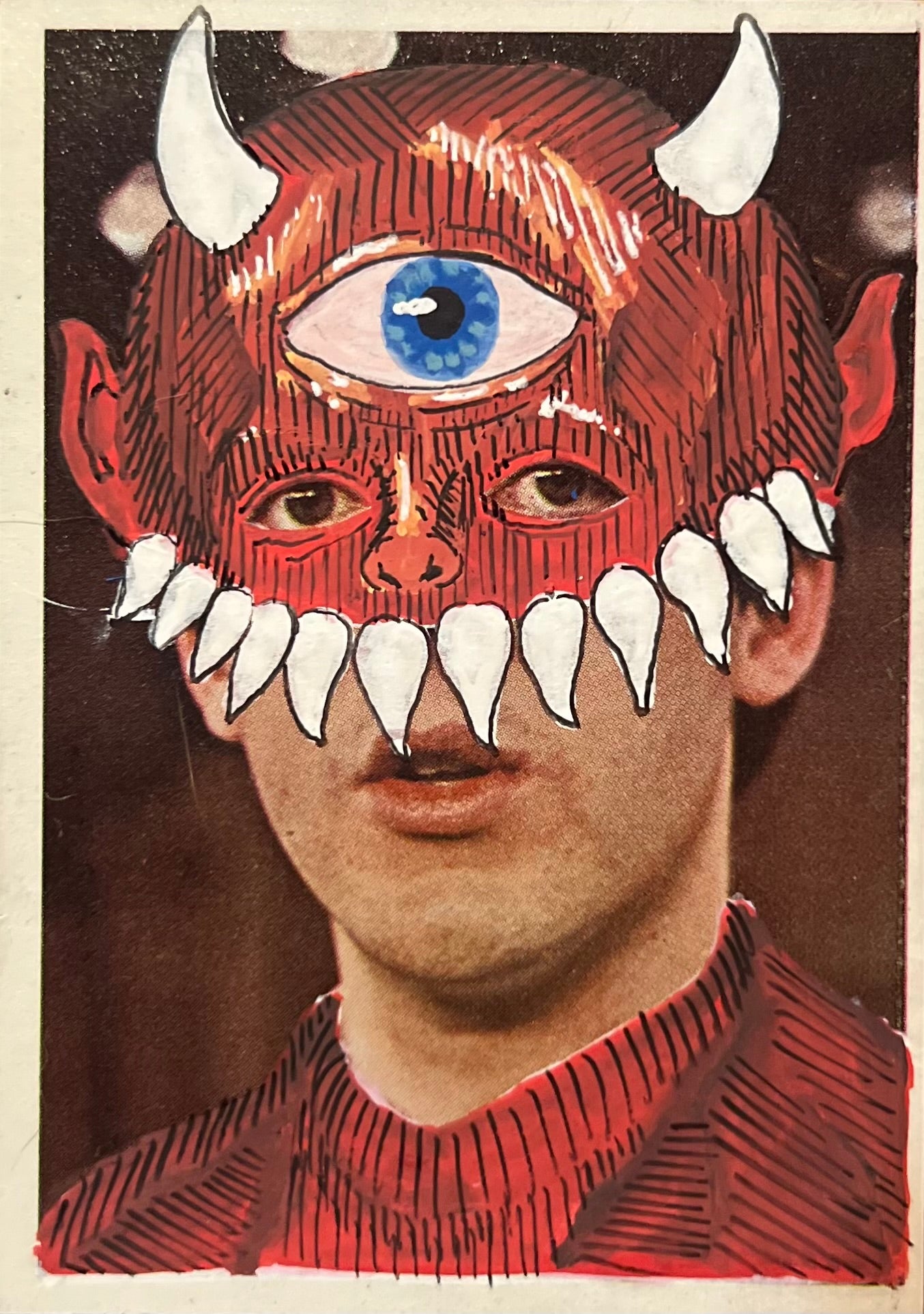 JOHN AND PAUL EVIL MONSTERS CARDS