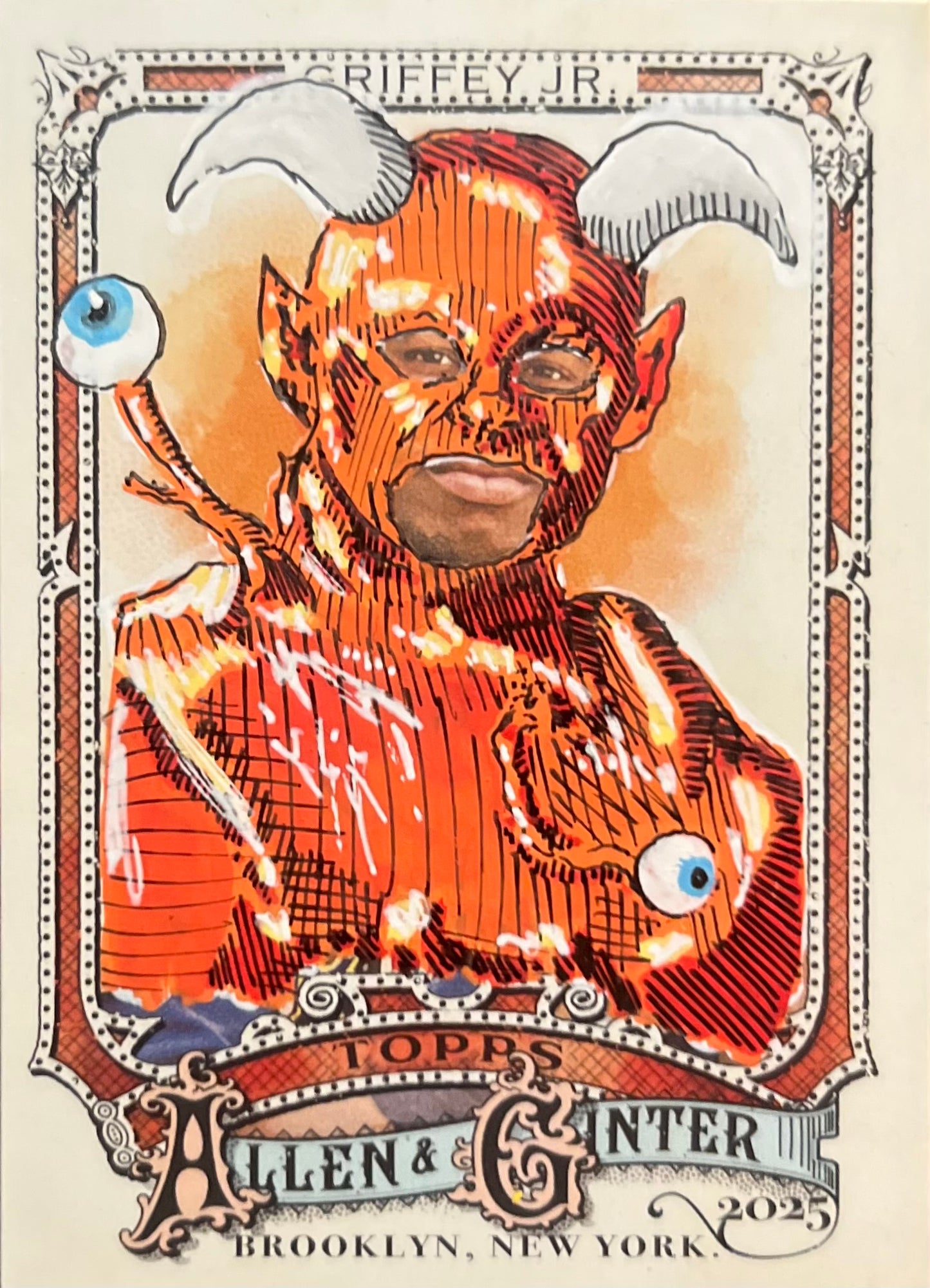 KEN GRIFFEY JR DEMON CARD