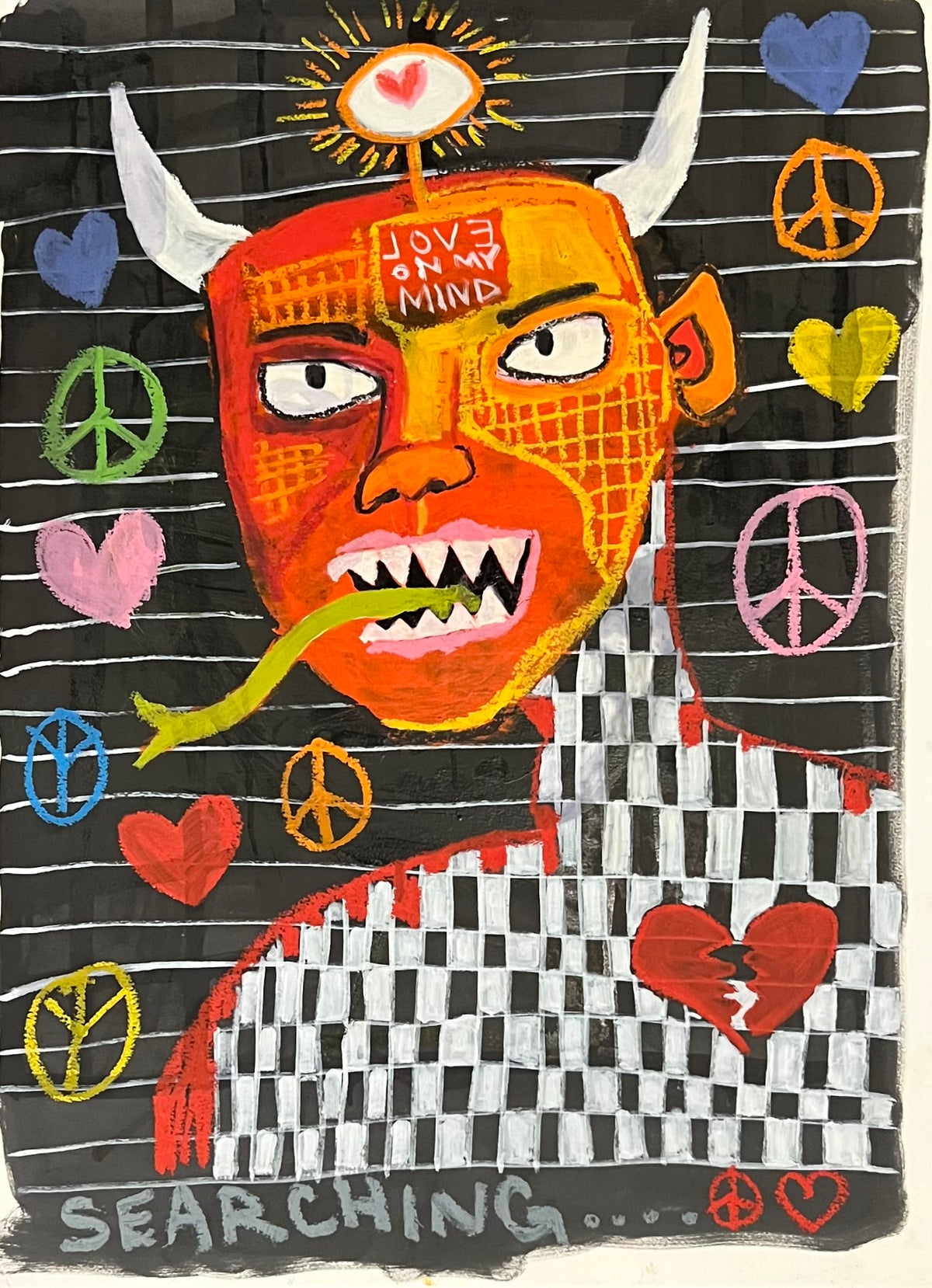 EVOL ON MY MIND 22x30” (2021)
