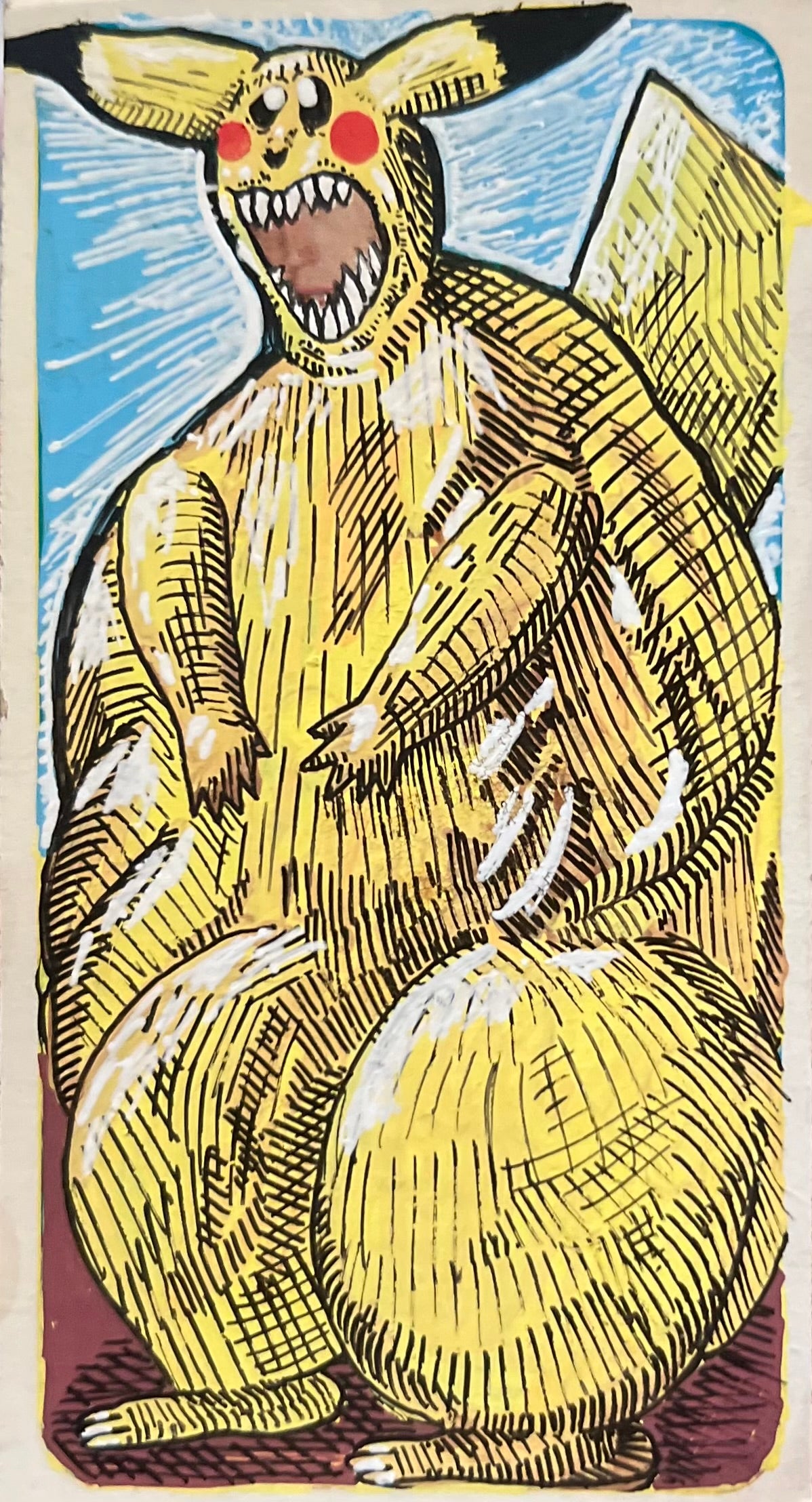 PHAT PIKA (tall boy card)
