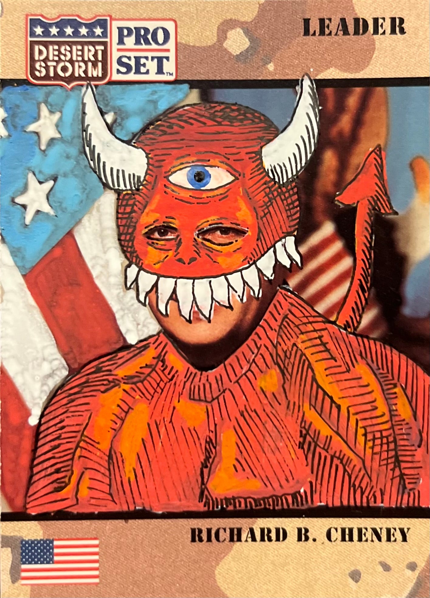 BUSH N DICK DEVIL CARDS