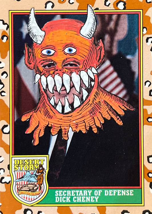 DICK CHENEY V2 DEVIL CARD