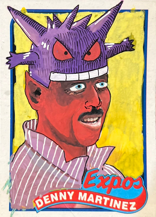 DENNY MARTINEZ GENGAR CARD