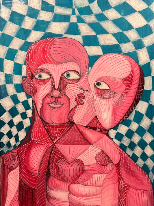‘IMBALANCED LOVE’ oil on 30x40” canvas