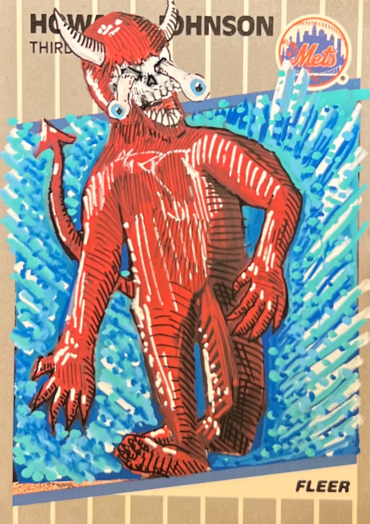HOWEIRD JOHNSON DEAD DEVIL CARD