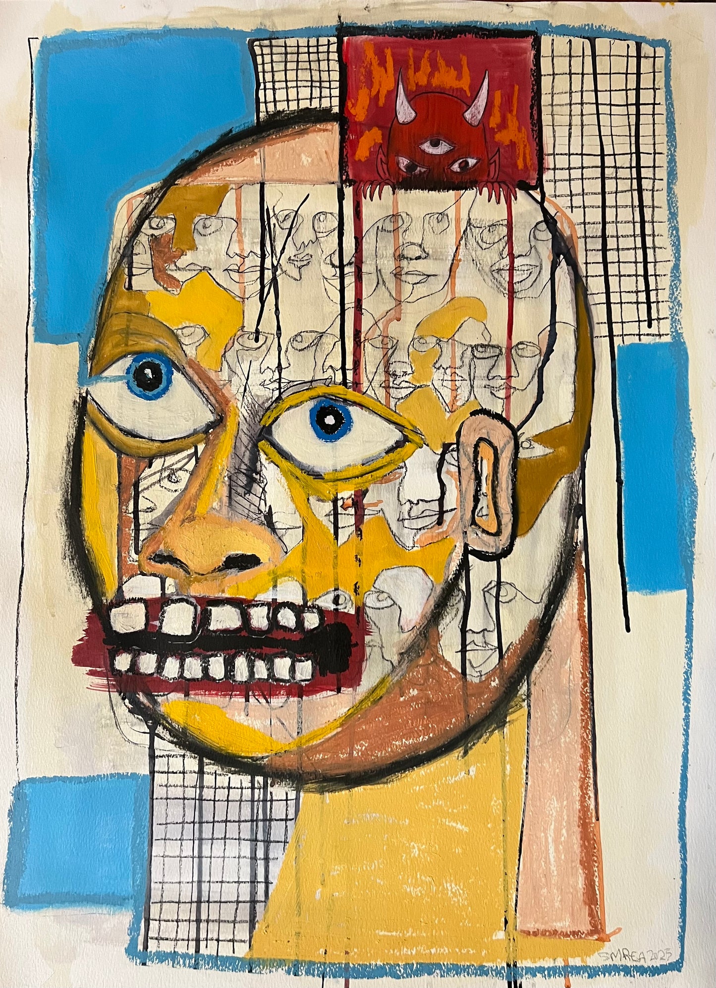 22x30” painting on paper