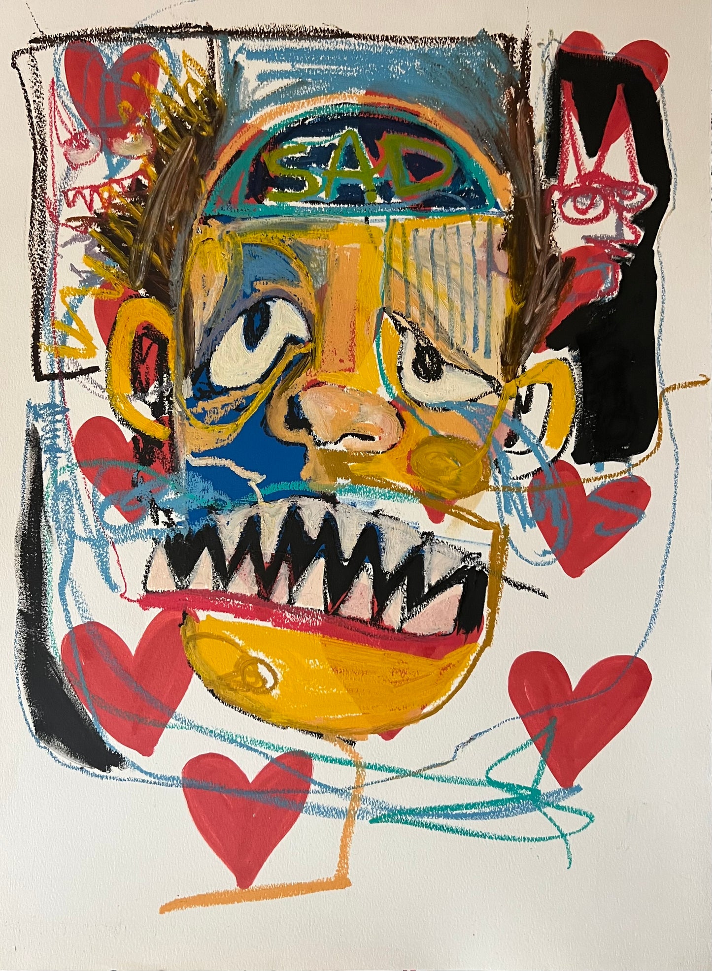 22x30” painting on paper