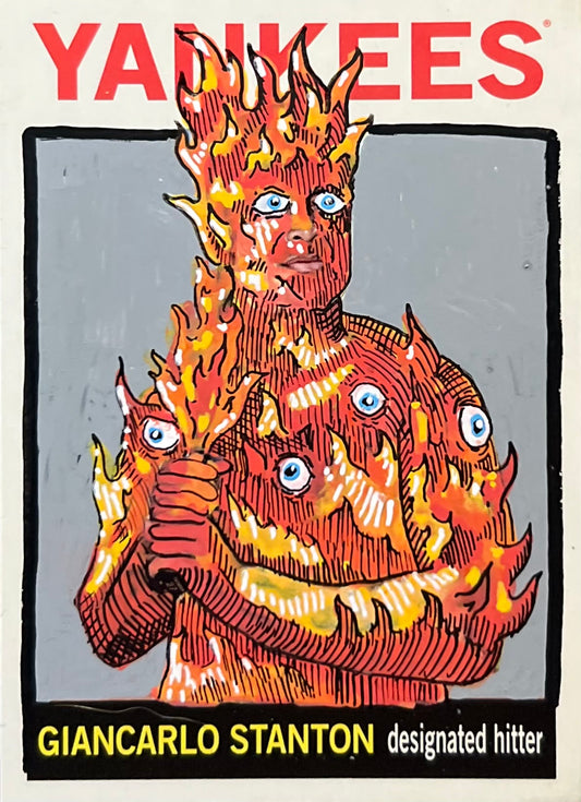 GIANCARLO ON FIRE CARD