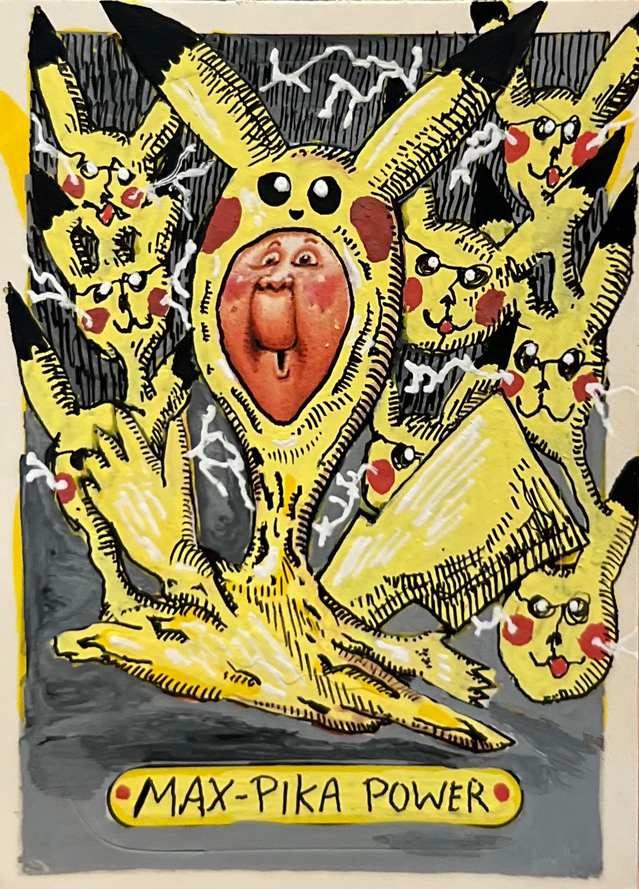 MAX PIKA POWER GPK CARD