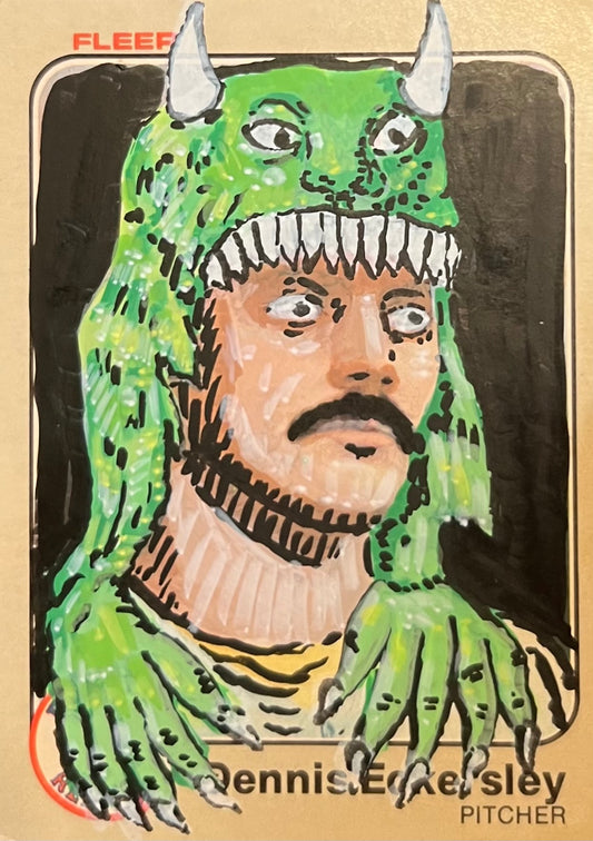 ECKERSLEY GREEN DEMON CARD
