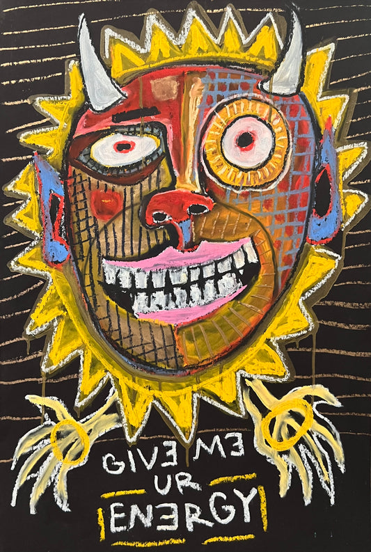 ENERGY VAMPIRE (2020) 18x24” posterboard