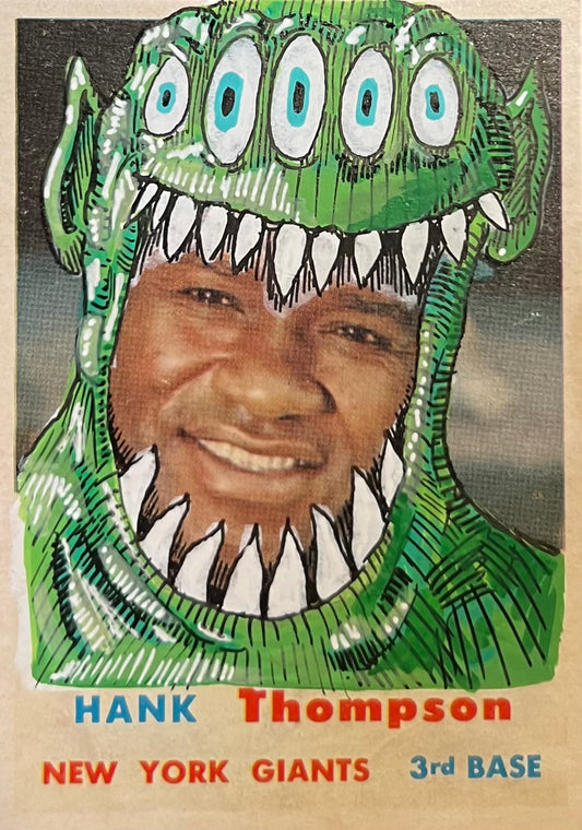 1956 HANK MONSTER THOMPSON CARD