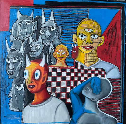 36x36” oil on canvas