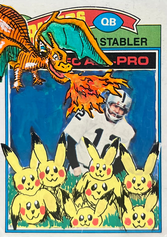 KENNY STABLER PROTECTOR CARD