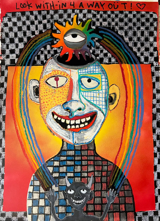 22x30” painting on paper
