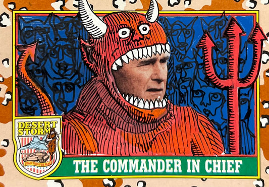 BUSH N DICK DEVIL CARDS