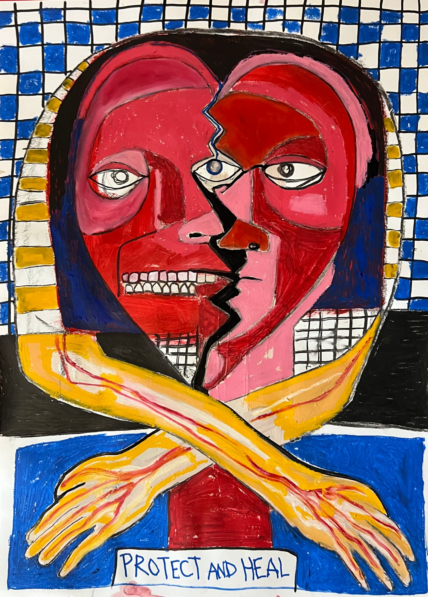 22x30” painting on paper